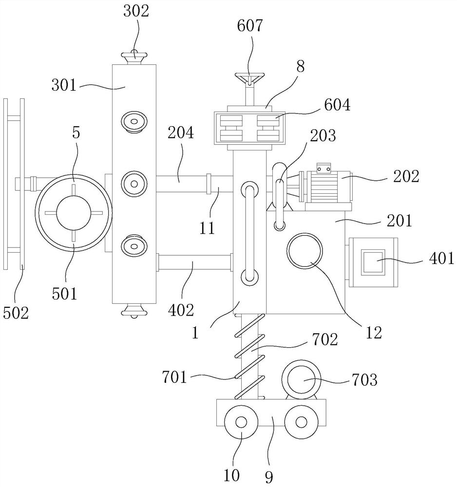 Powder feeding device for pipeline anticorrosion processing production line