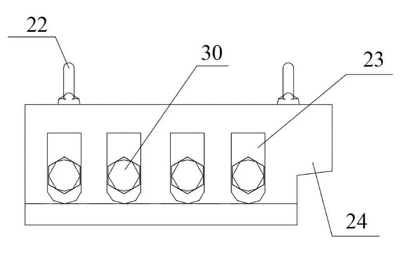 Rail clamping device and locomotive traction positioning system