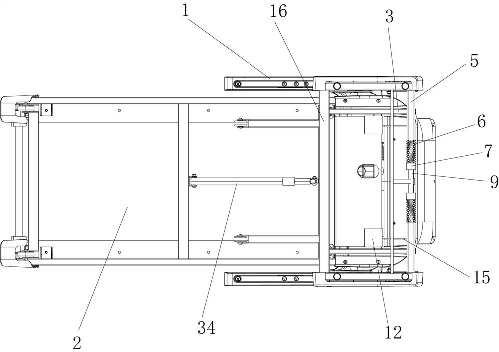 Treadmill with protection function