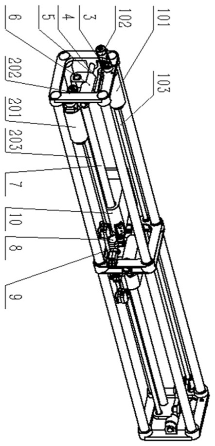 Urban rail passenger car sliding plug door