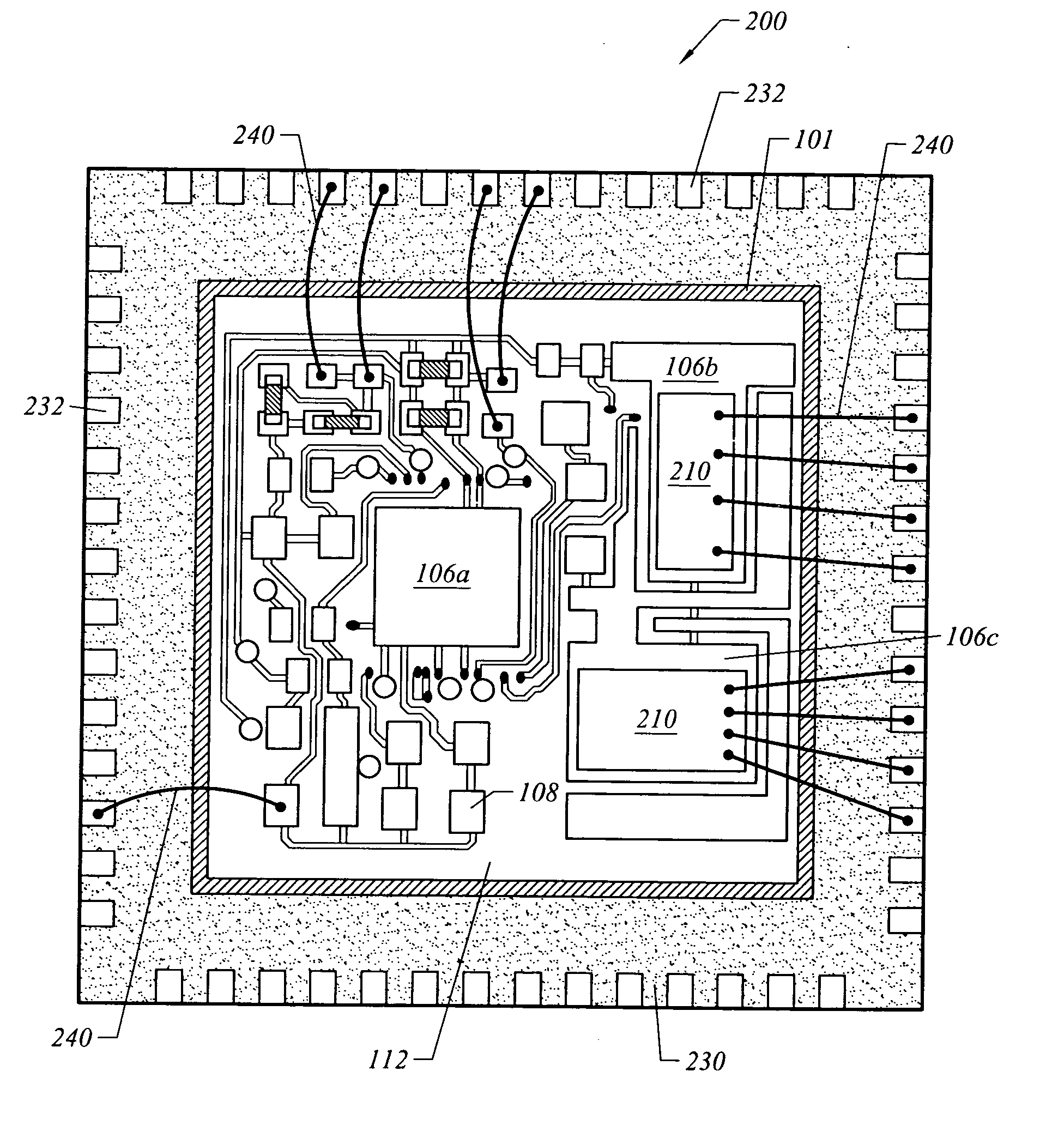 Micro lead frame package and method to manufacture the micro lead frame package