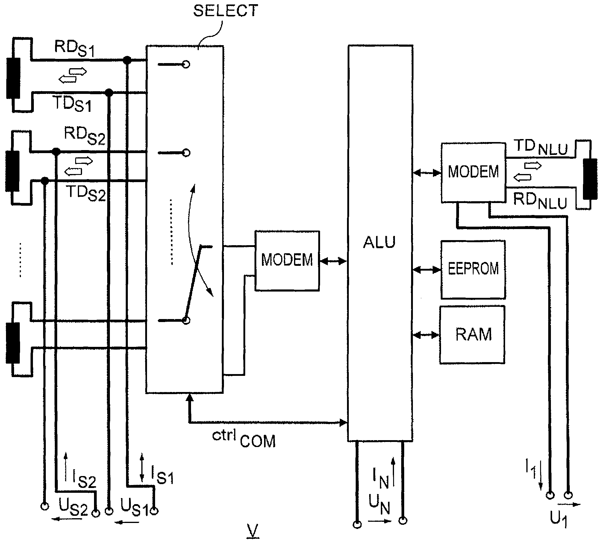 Distributor module or measuring system comprising said distributor module