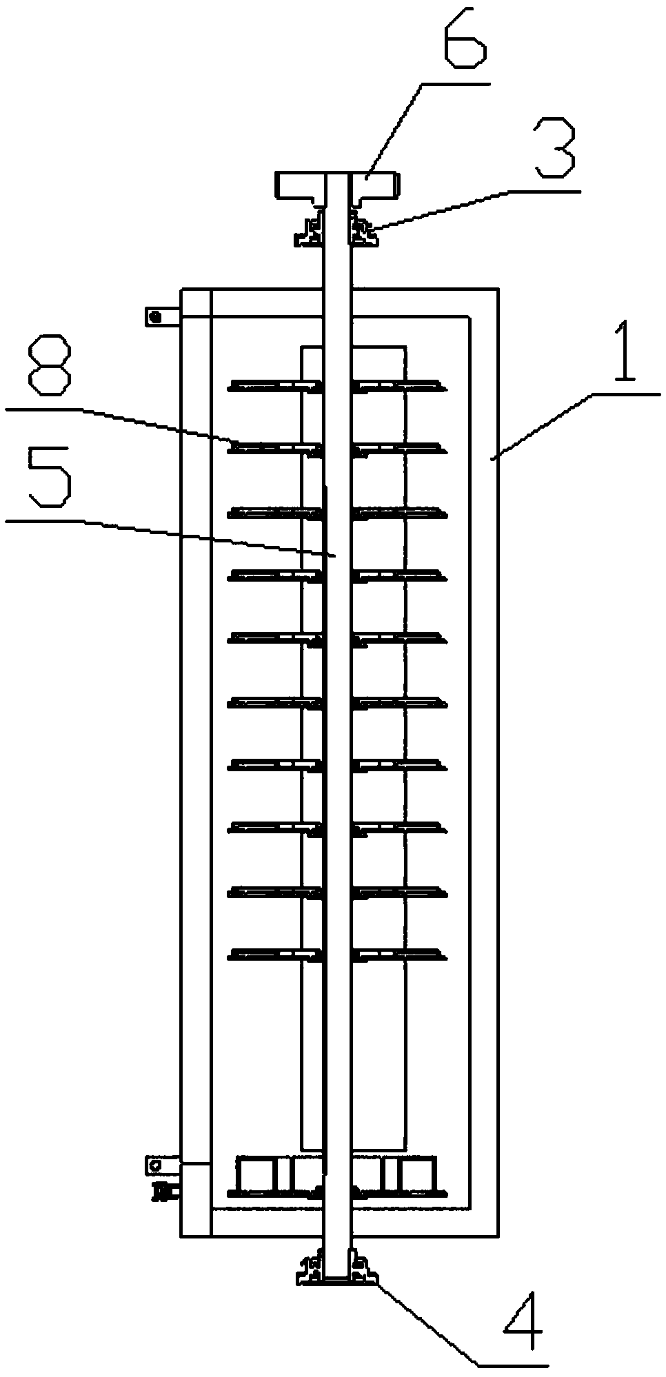 Rotary disc type refrigerated cabinet for material storage