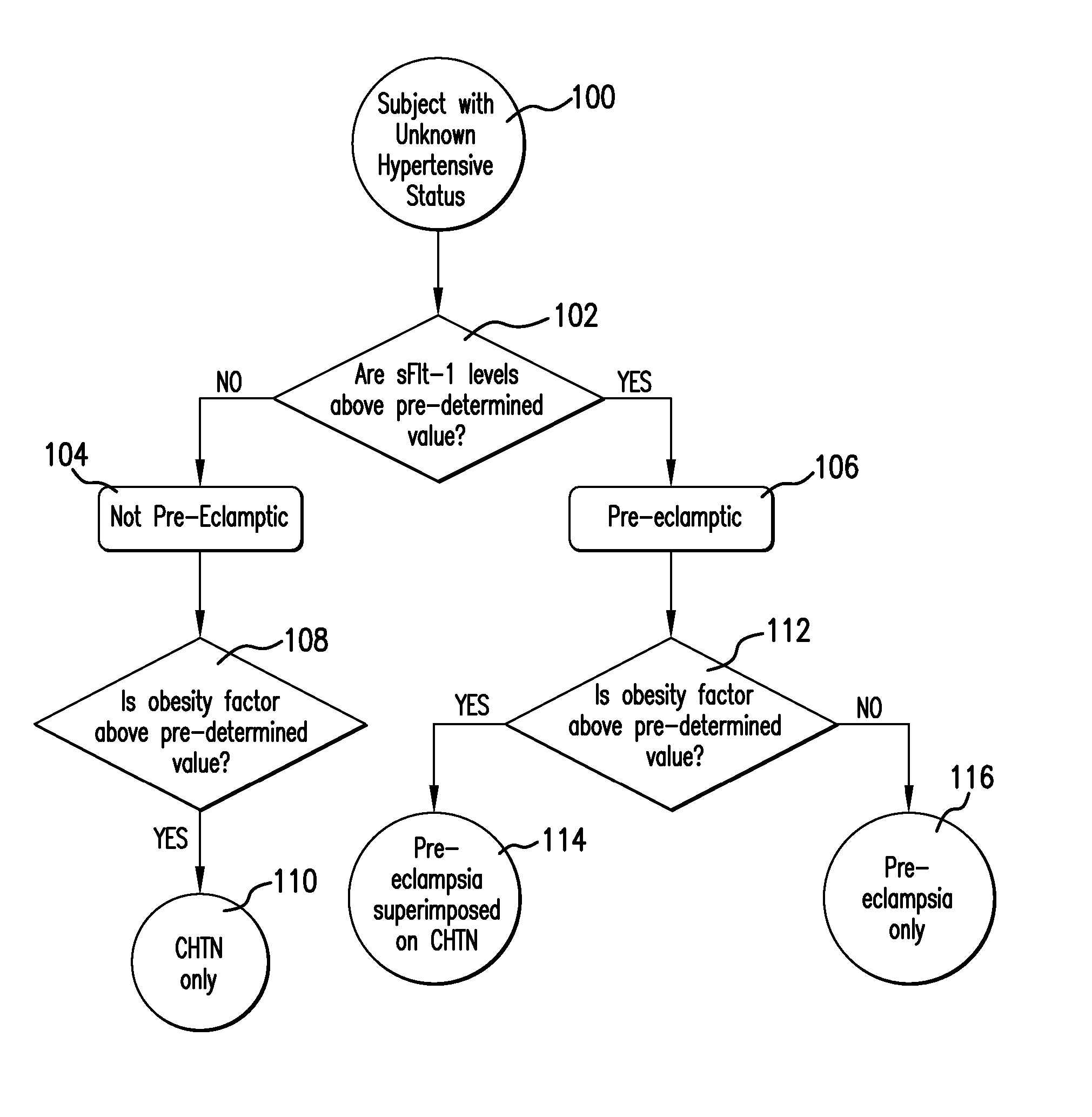 Method and Apparatus for Diagnosing Pre-eclampsia