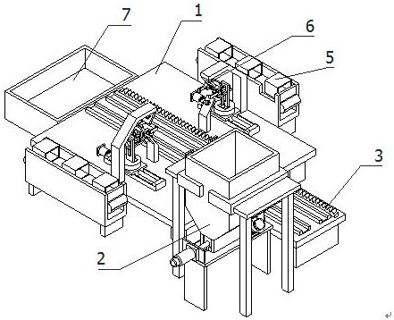 Efficient welding production equipment for traffic isolation belt guardrail