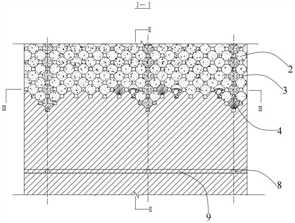 Divided unloading and sublevel filling mining method based on rhombic stoping structure