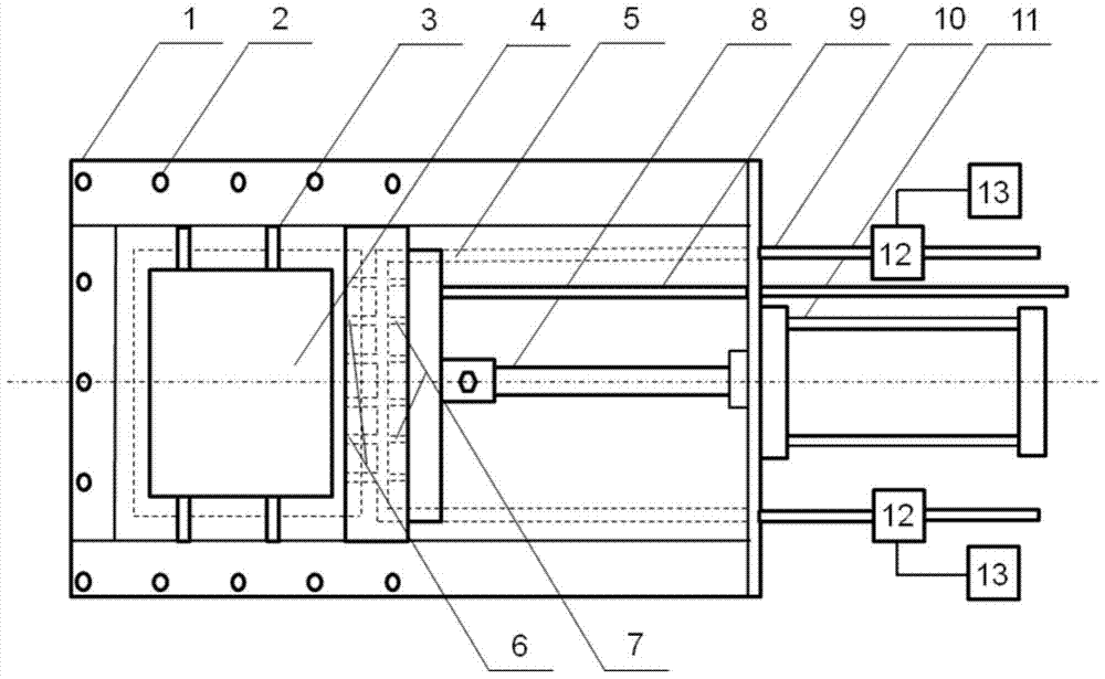 A pulverized coal pipeline pneumatic sliding door that can prevent jamming and its working method