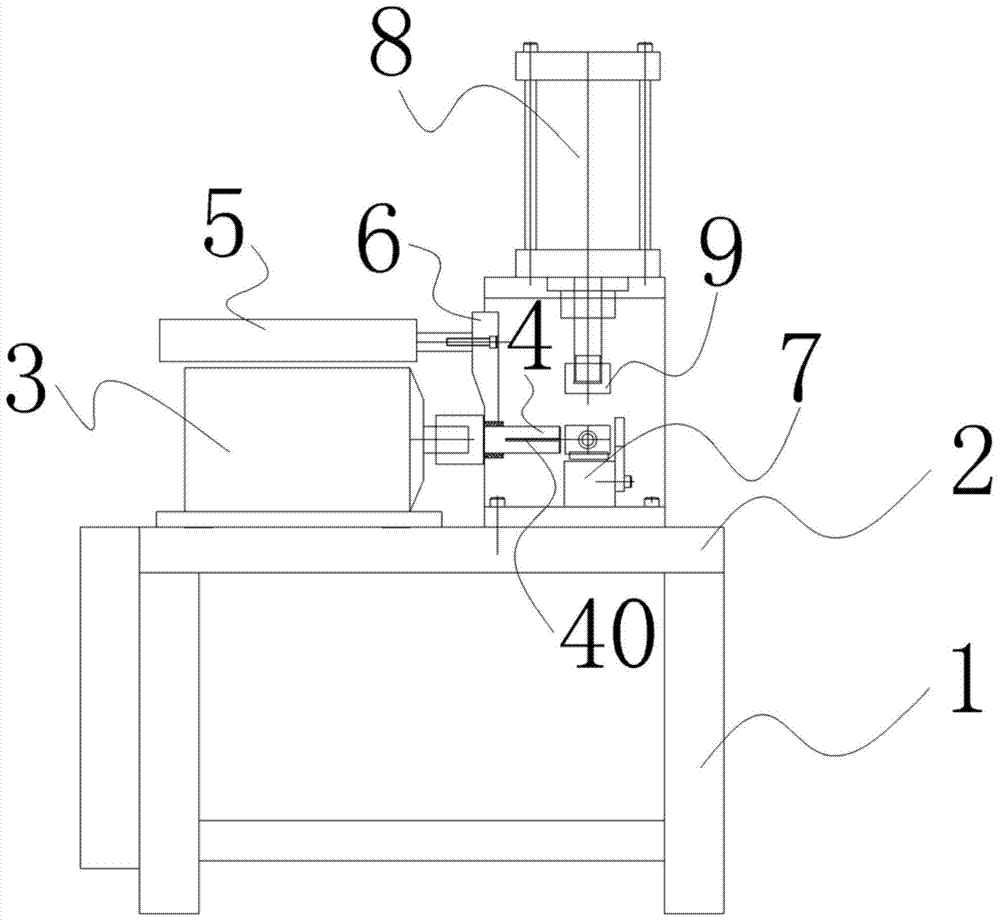 Flatting mill capable of automatically coiling material