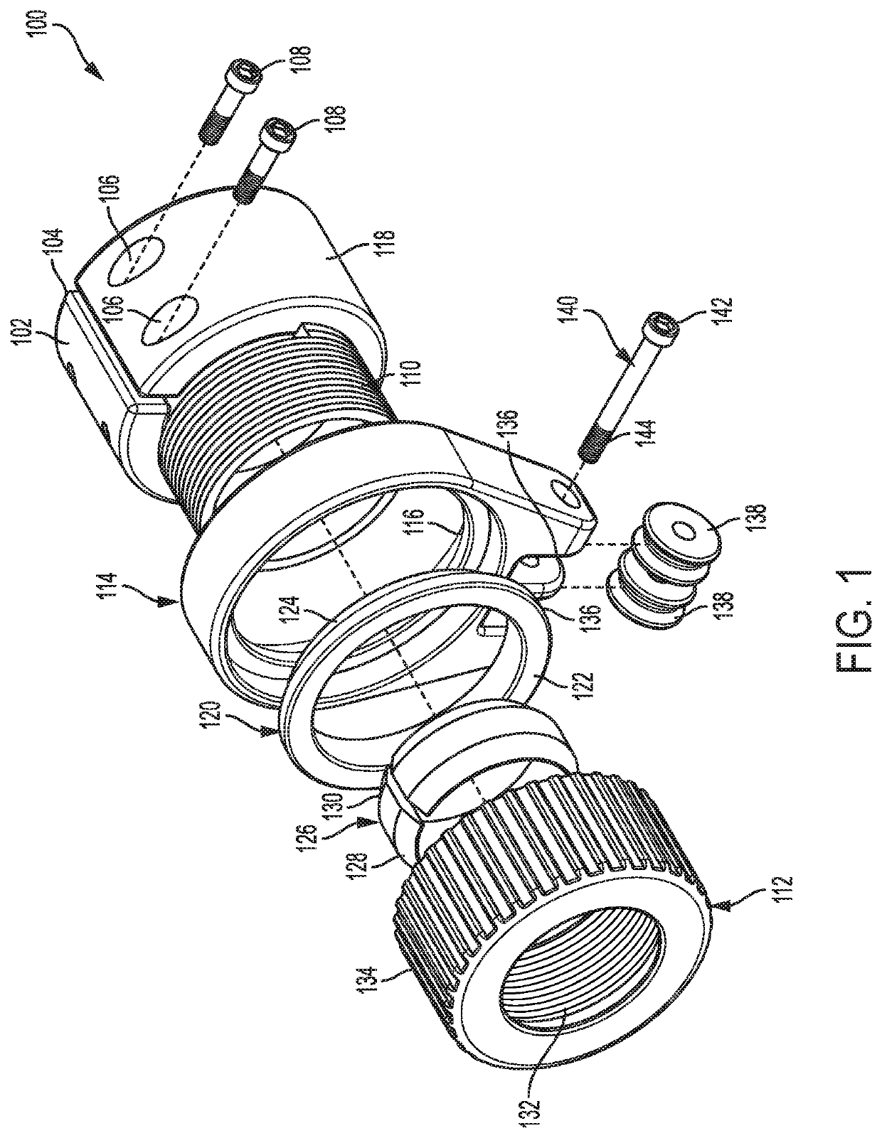 Outrigger clamp with attachment point