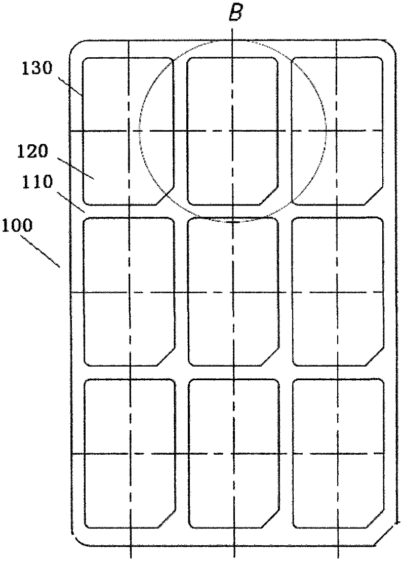 Card base of nine-core smart card