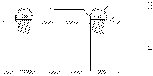 Three-dimensional gear transverse / vertical inside-tightening direct-type casing pipe connection structure