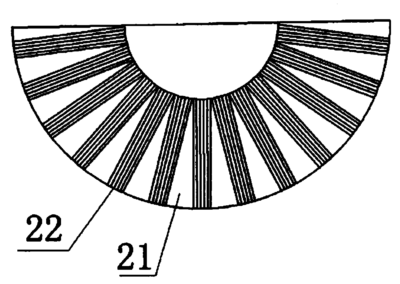 Comber cleaner, apparatus making same, and integral insert applied to apparatus