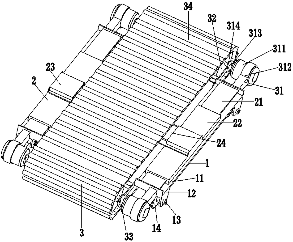 A mobile platform of armpit massage robot with exercise function