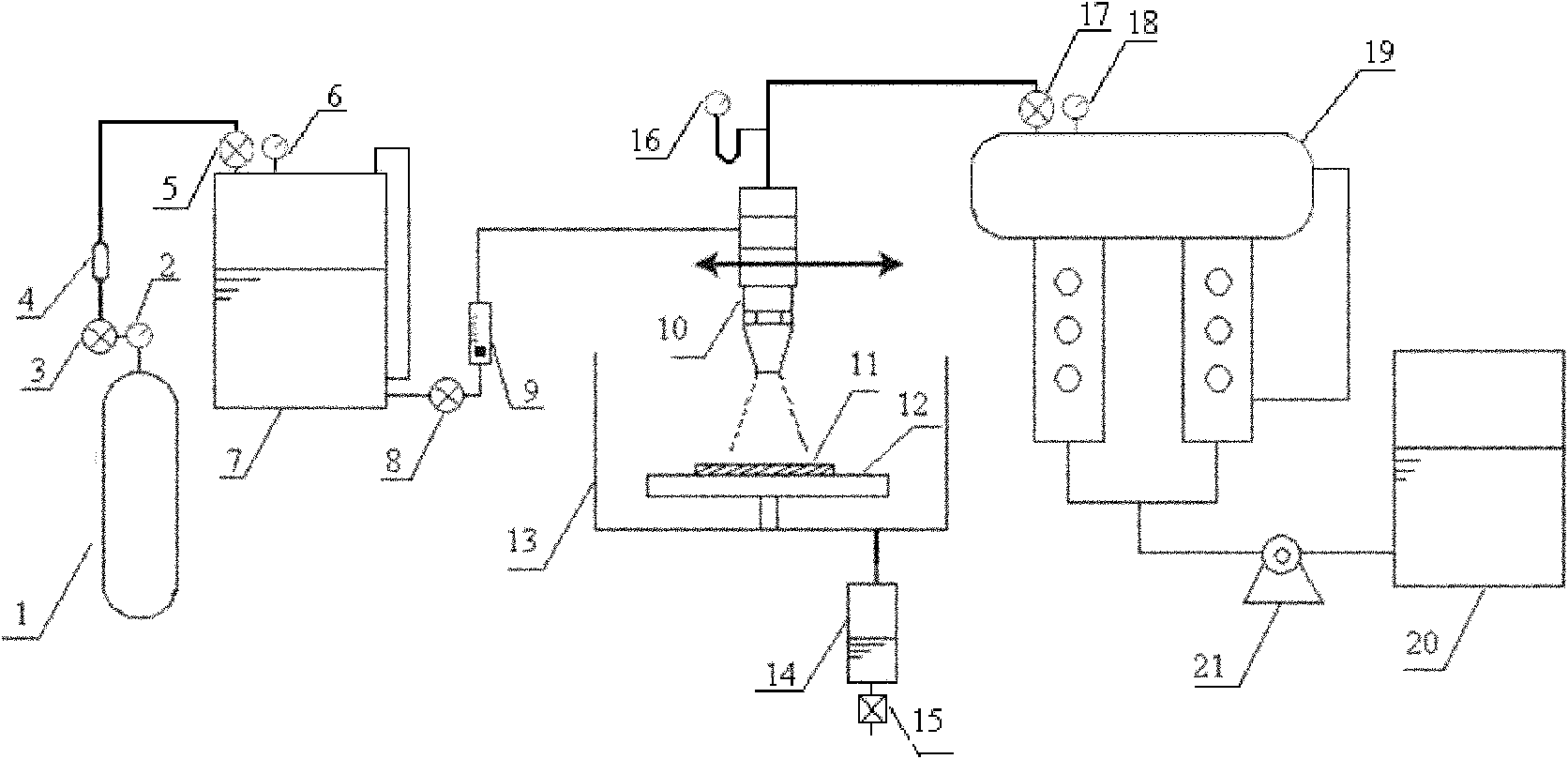 High temperature vapor and water mixed jet cleaning system and method thereof