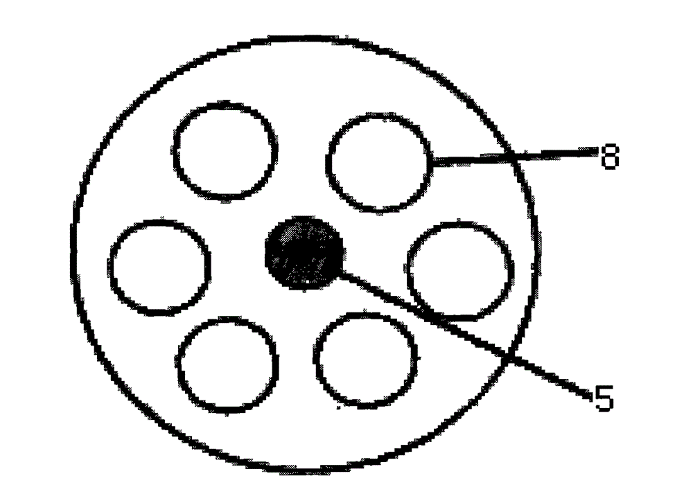 Automatic tracking and positioning type shadowless lamp