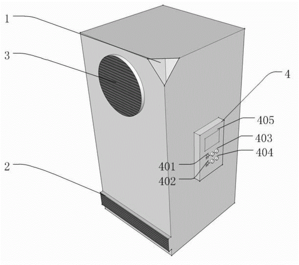 Method and device for eliminating microbial aerosol in indoor air by using corona discharge