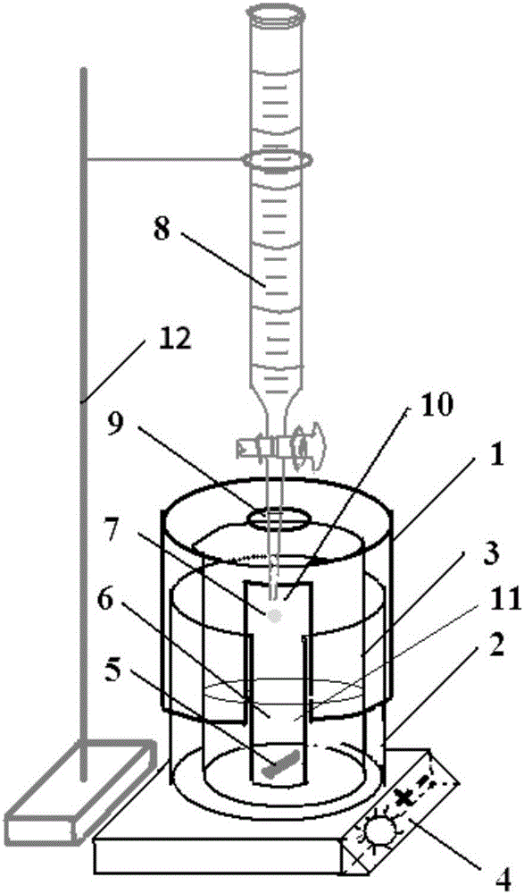 Method for determining content of calcium in nickel-calcium alloy by adopting fluorescence titrimetric method