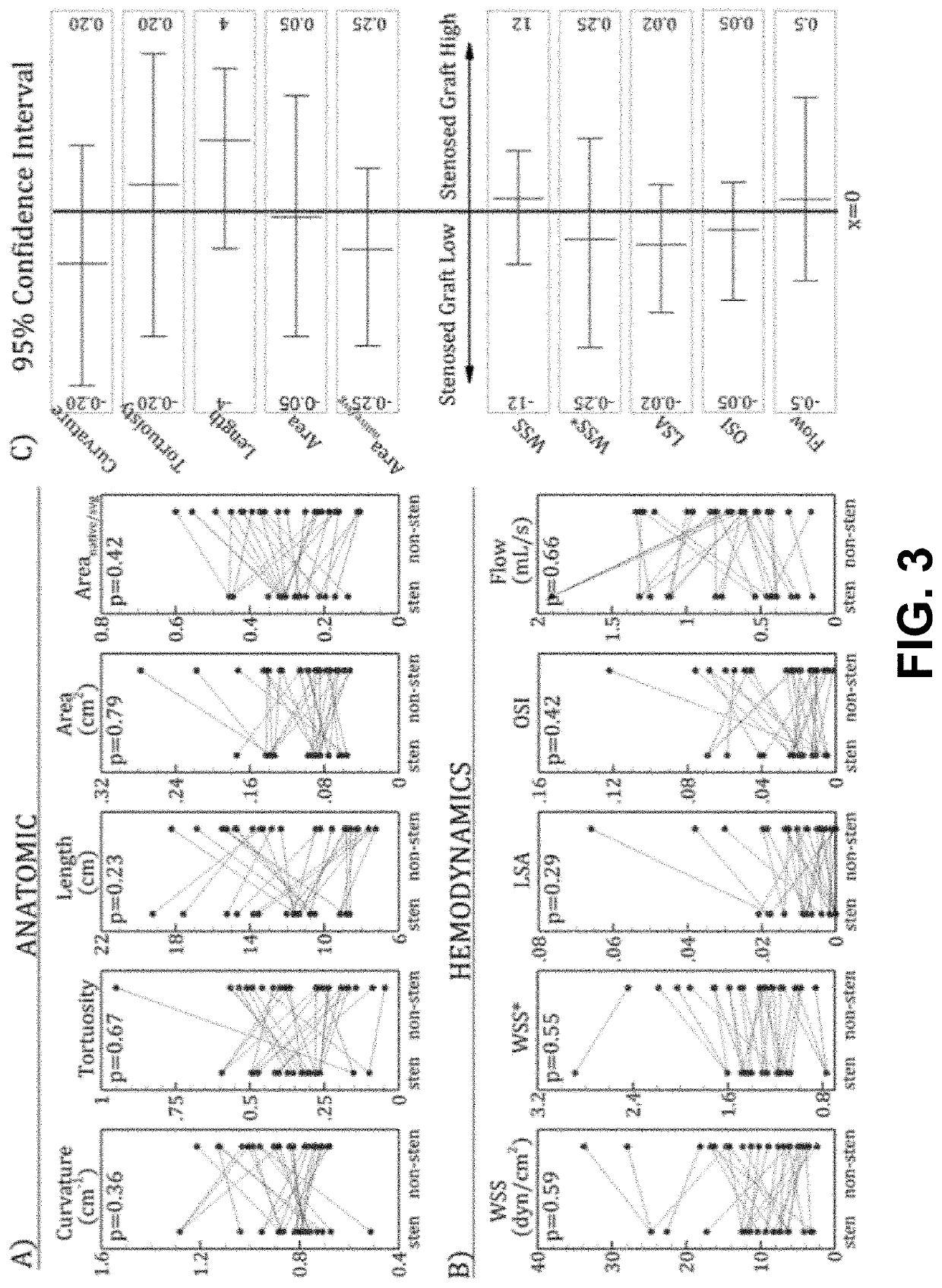 Hemodynamic and Morphological predictors of Vascular Graft Failure