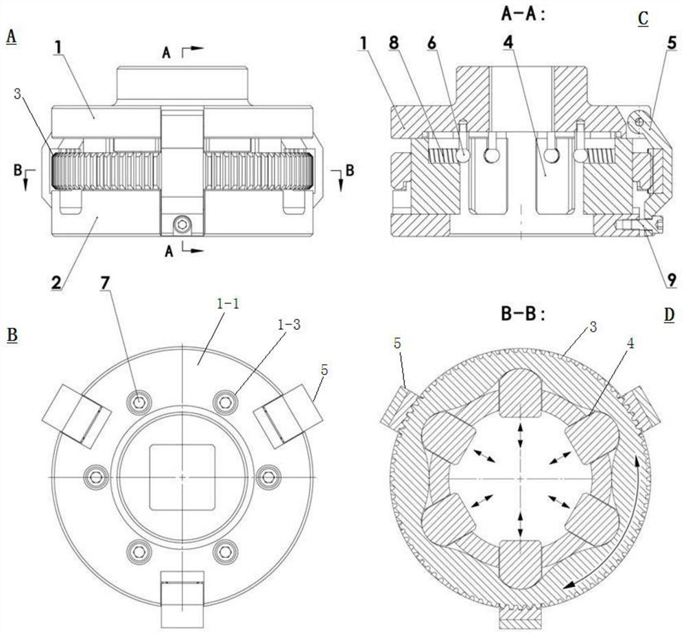 An adjustable bolt pretensioning device and method for fastening bolts