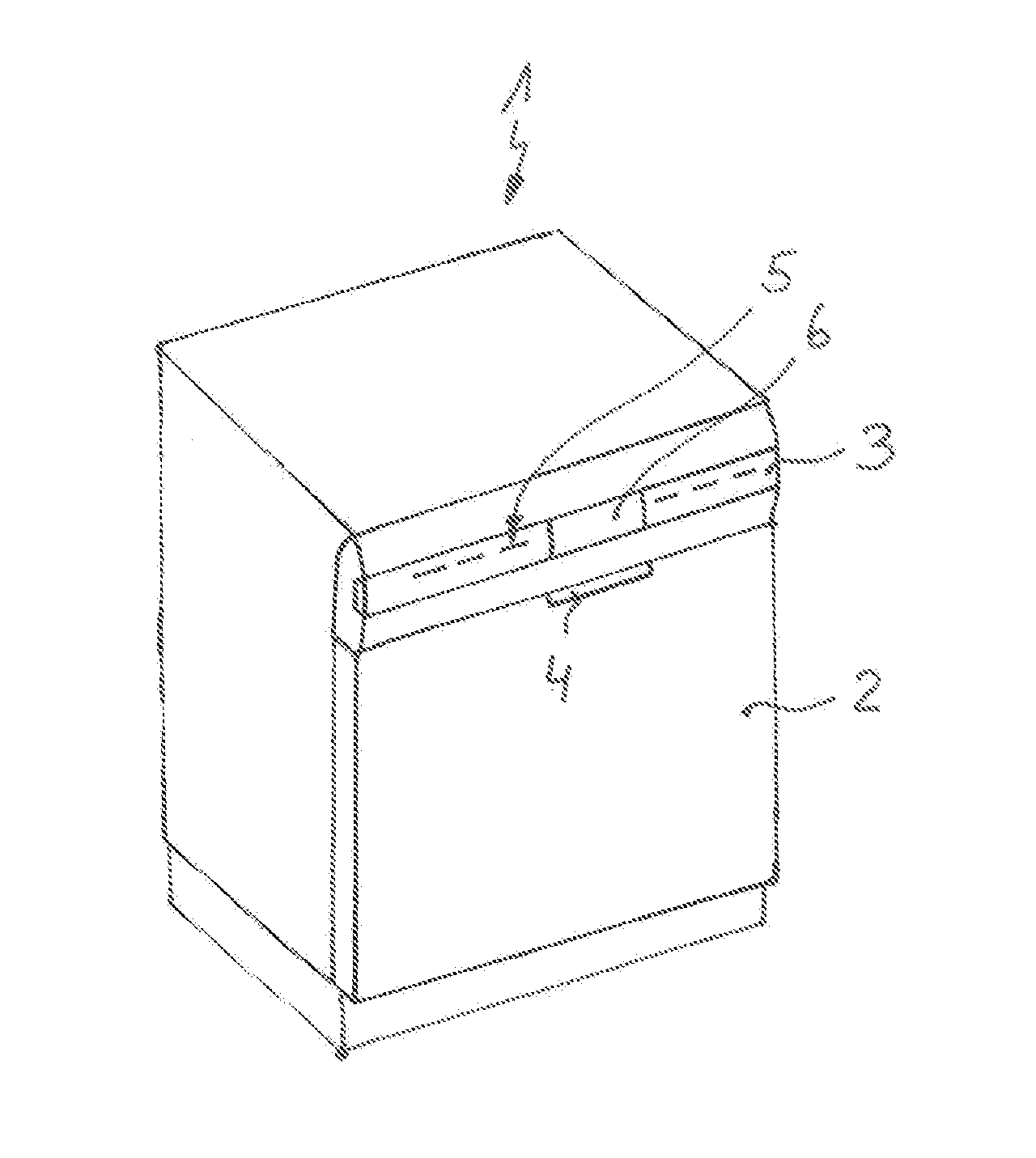 Domestic appliance with at least a display window