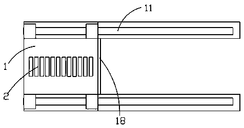 Automatic stacking device for flanges