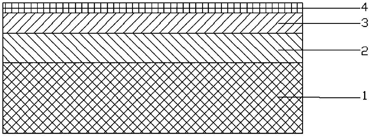 Inorganic high-temperature-resistant low-infrared-emissivity composite coating and preparation method thereof