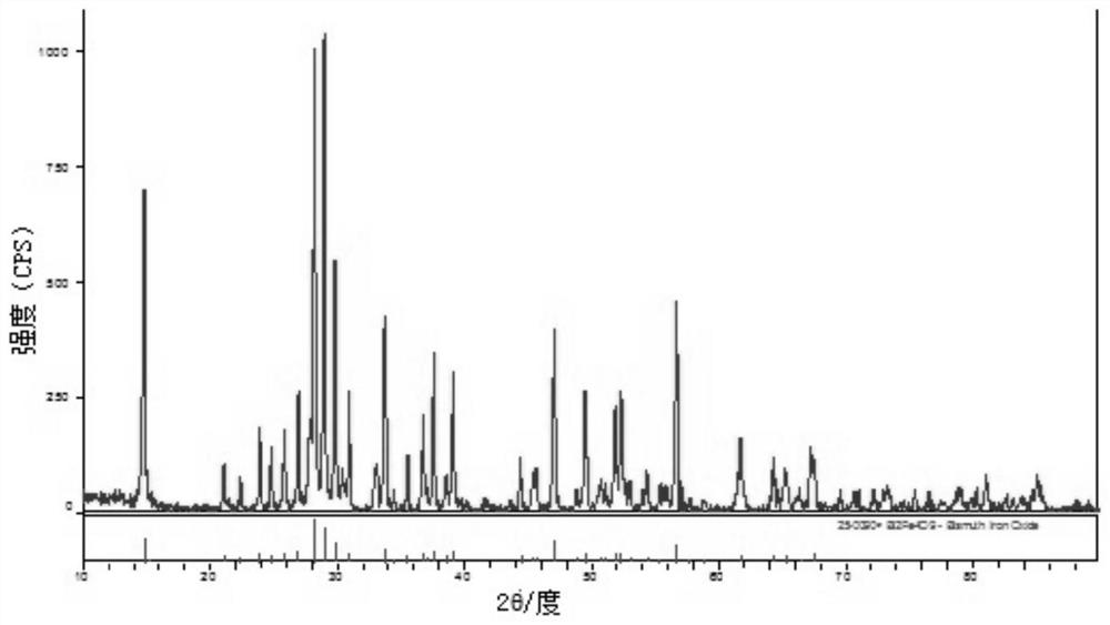 Bismuth ferrite nanosheet material as well as preparation method and application thereof