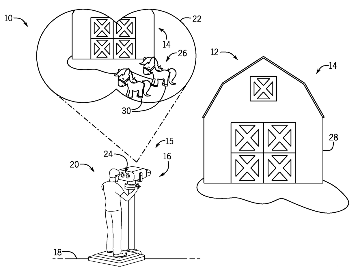 Mixed reality viewer system and method