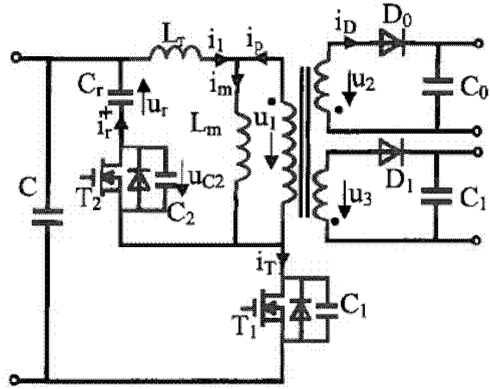 A High Efficiency and Low Cost Forward and Flyback DC-DC Converter Topology