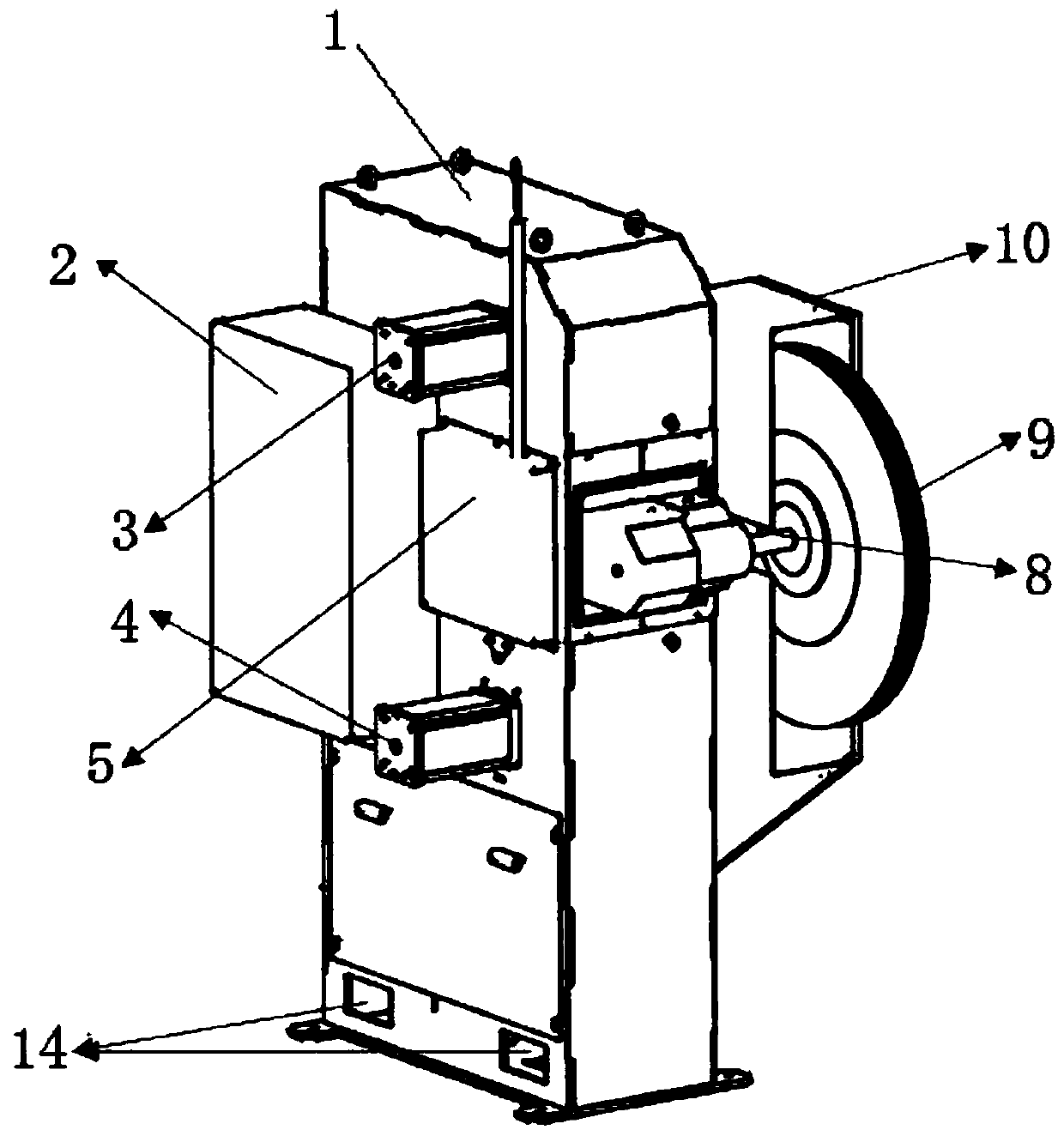 Large polishing machine