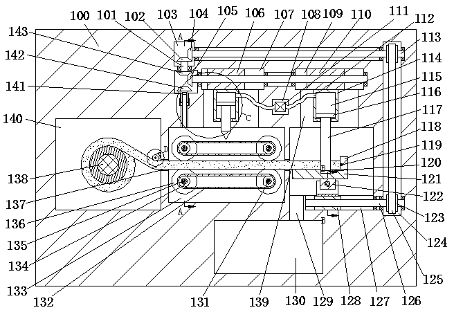 Sheet-fed bookbinding device