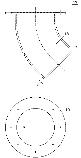 Well worker coal mine pipeline material conveying method