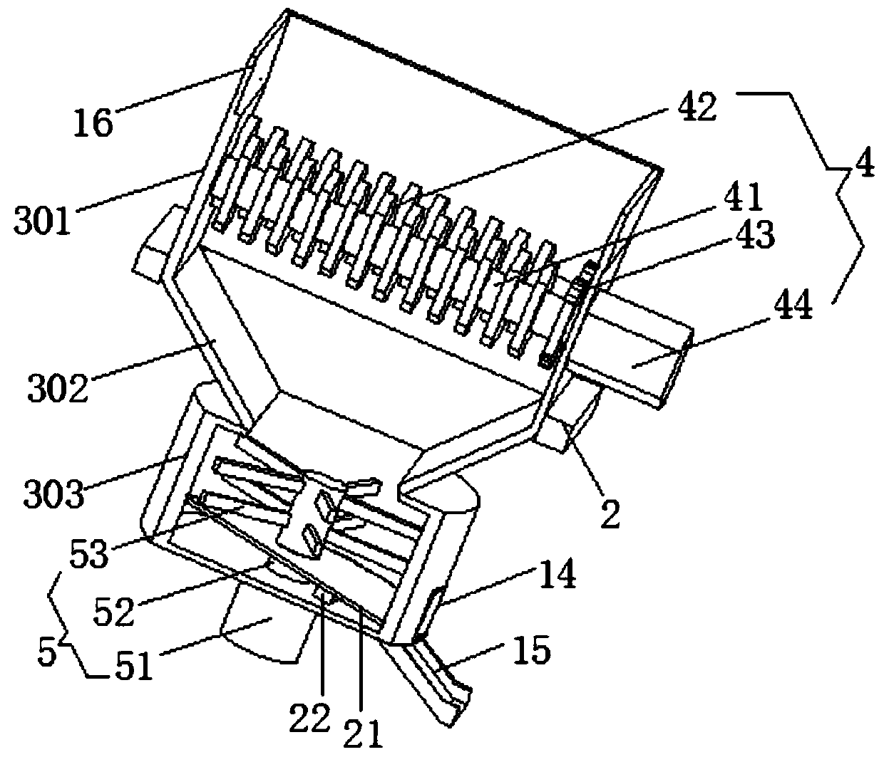 Harmless comprehensive utilization treatment device for field wastes