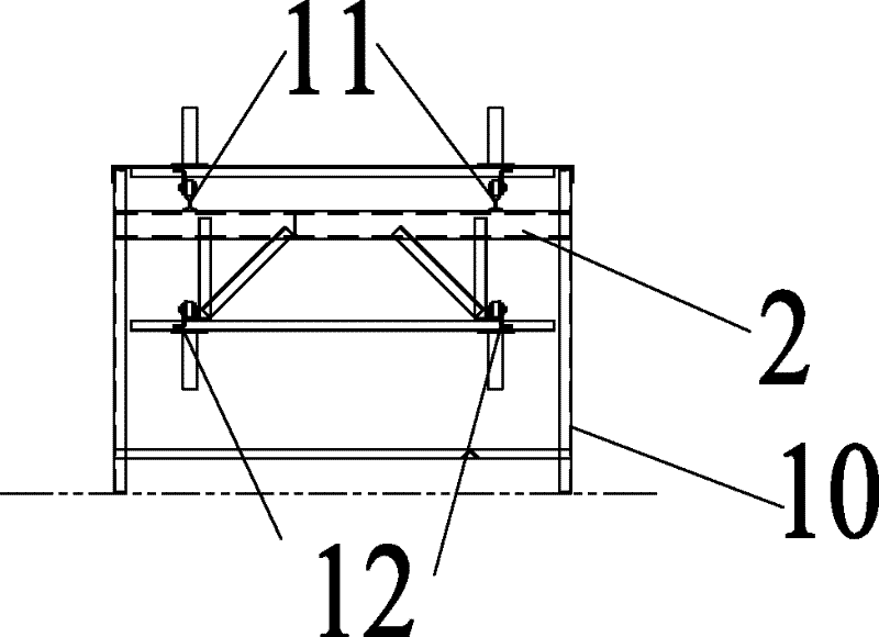 Back-dismantling conveying system of scrapped car dismantling line