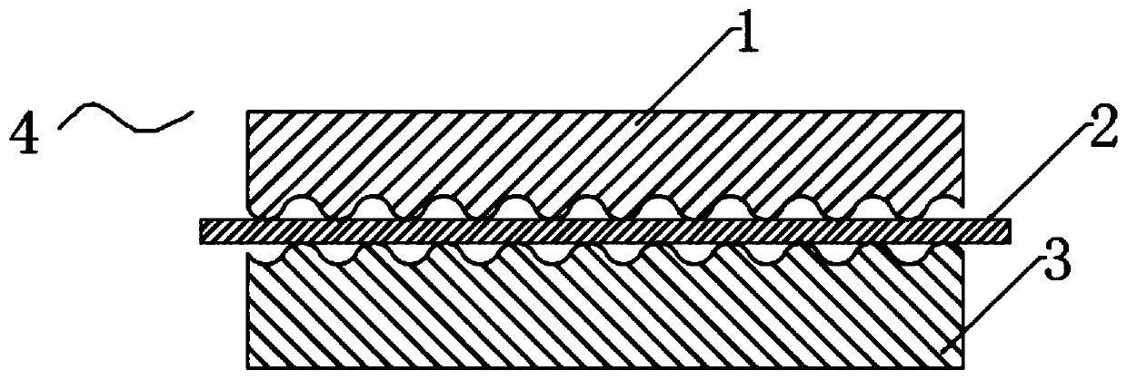 Preparation method for interface space metallurgy bonded aluminum alloy-aluminum-steel transition joint