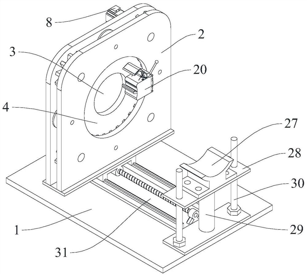 Automatic bandage winding device for hand surgery department