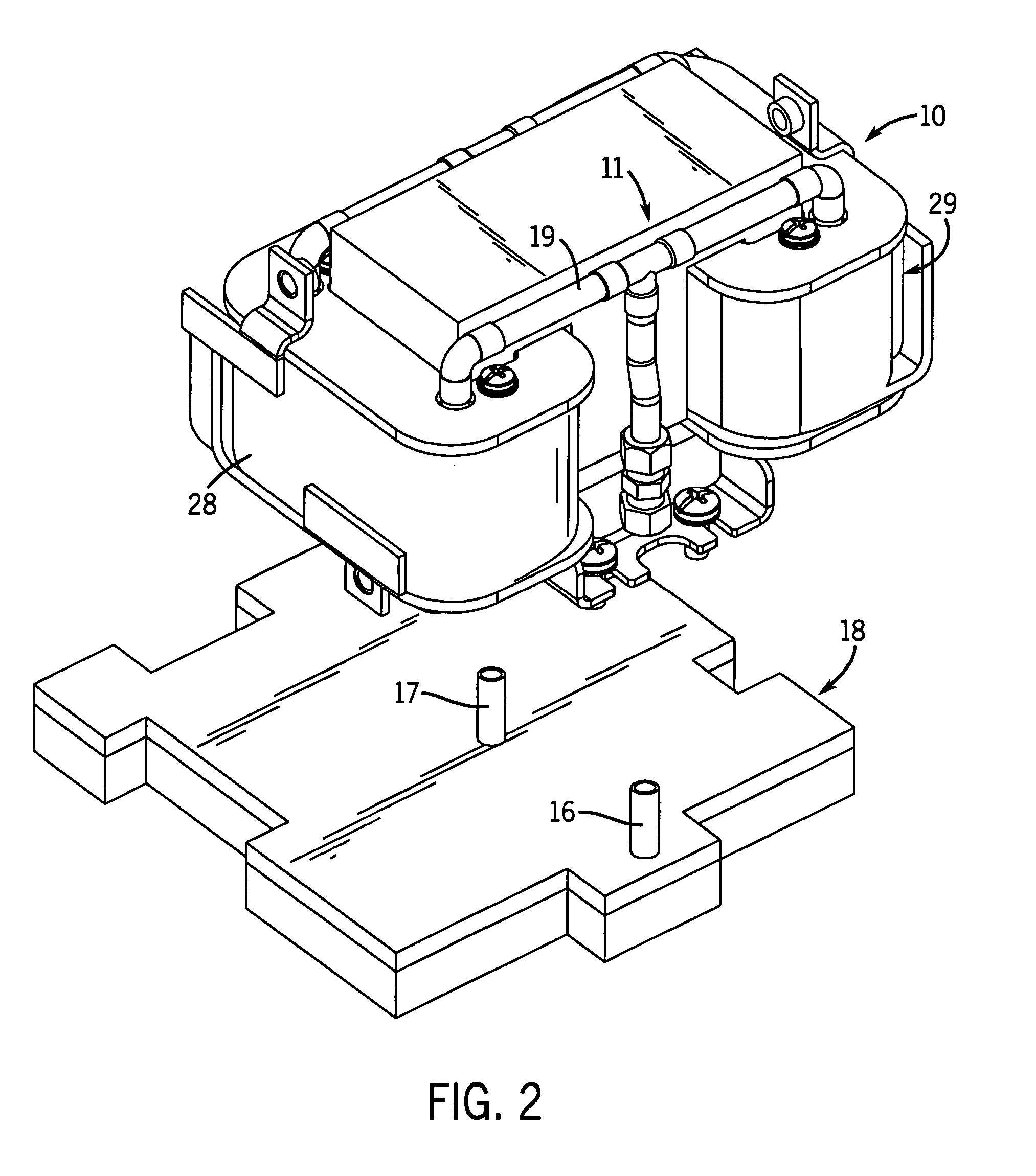 Core cooling for electrical components