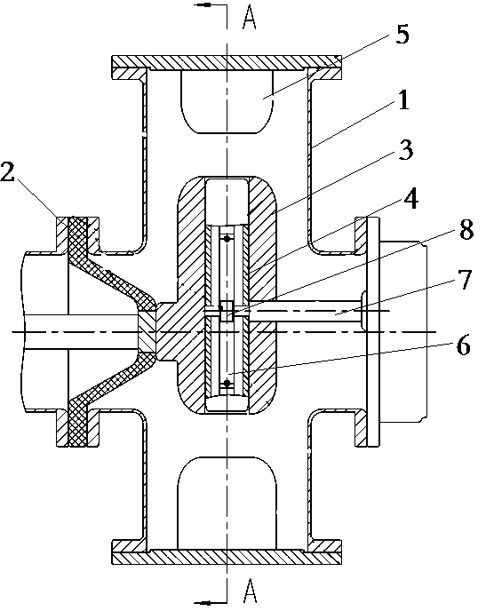 Three-station isolation grounding switch