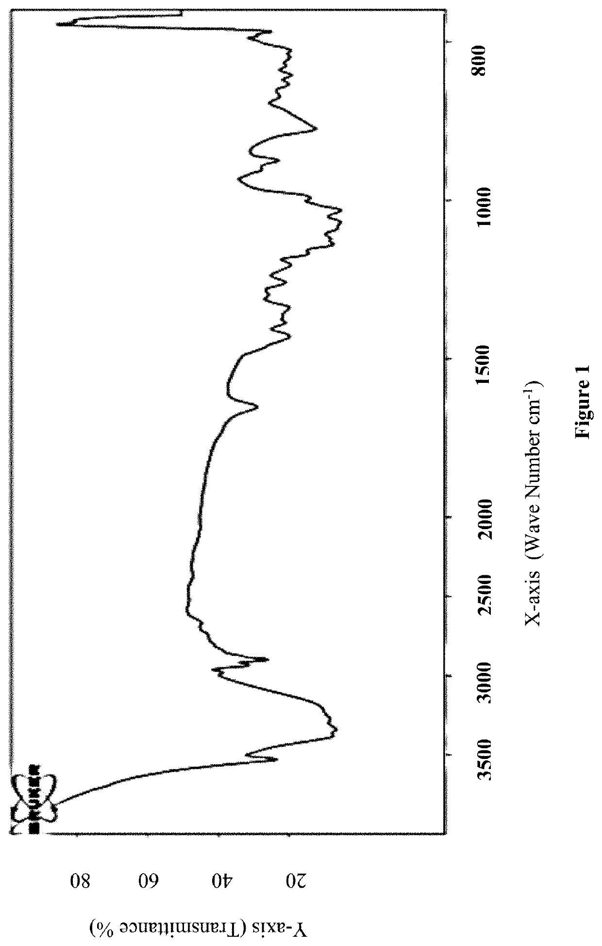 Gel formulation for treating diabetic foot ulcer infections