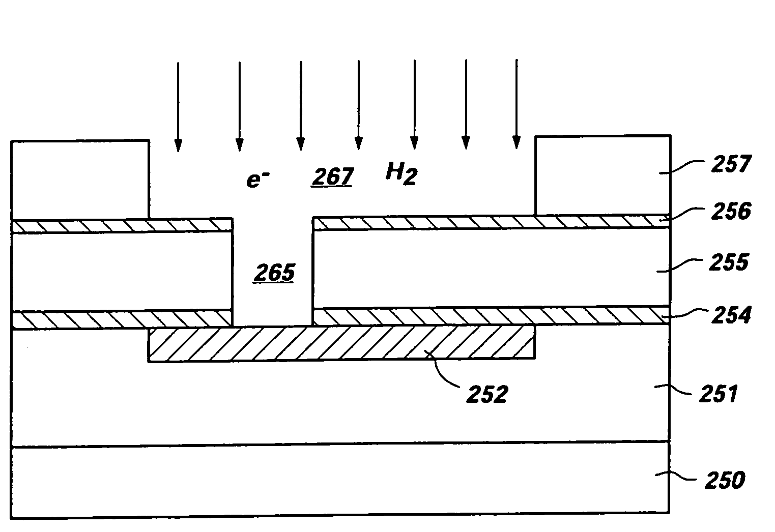 Methods for forming a metallic damascene structure