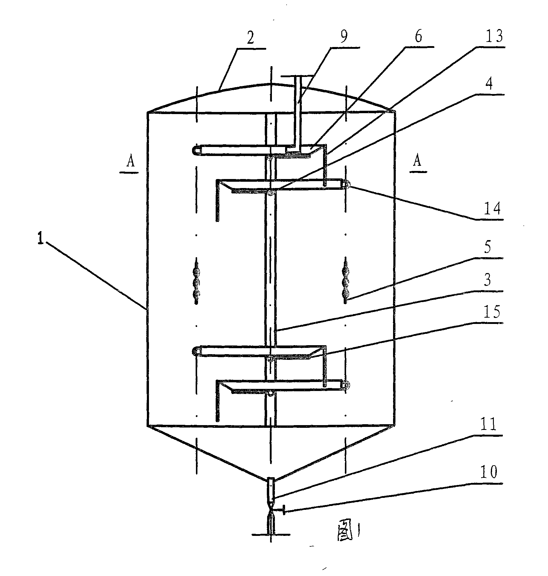 Liquid dynamic surface fermentation tower