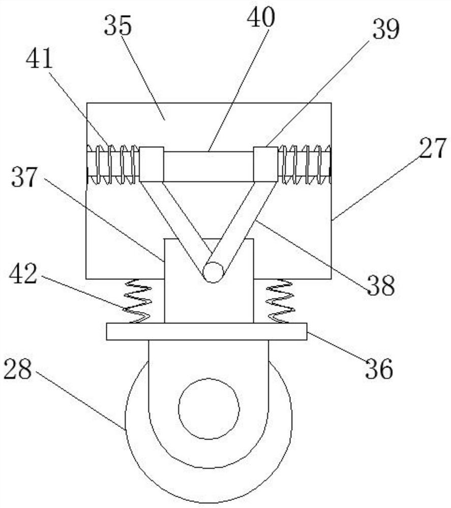 Feed feeding device for animal husbandry