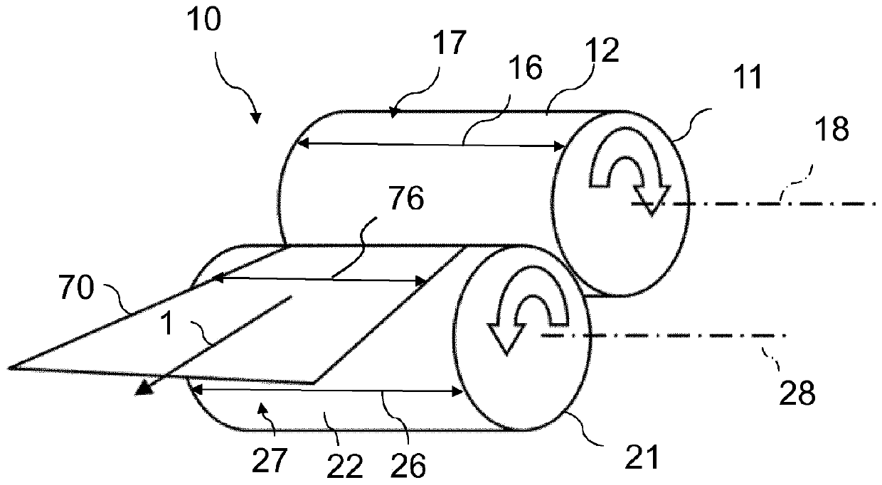 Method for the production of sheet-like tobacco material