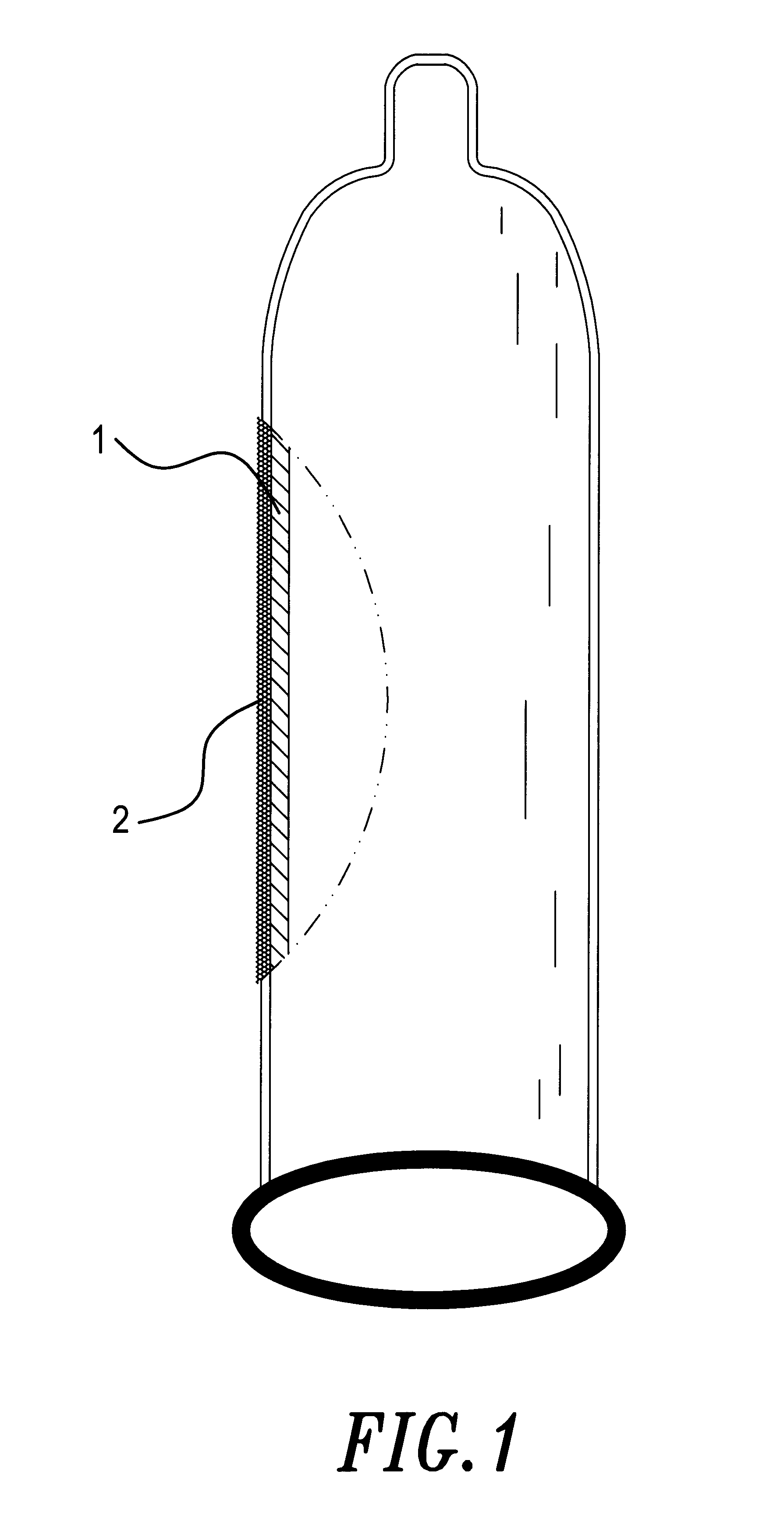 Condom coated with lactic acid bacteria contained composition