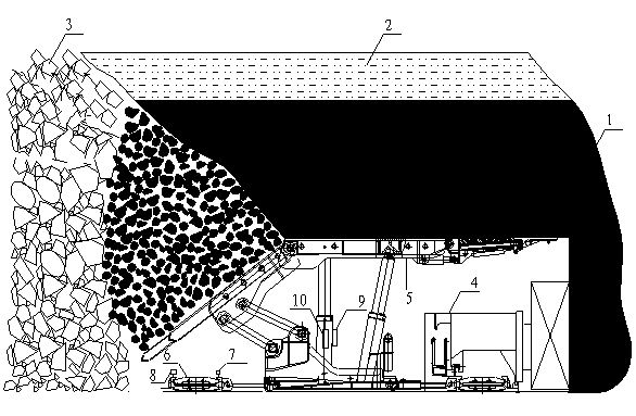 Method for identifying coal gangue based on gamma rays