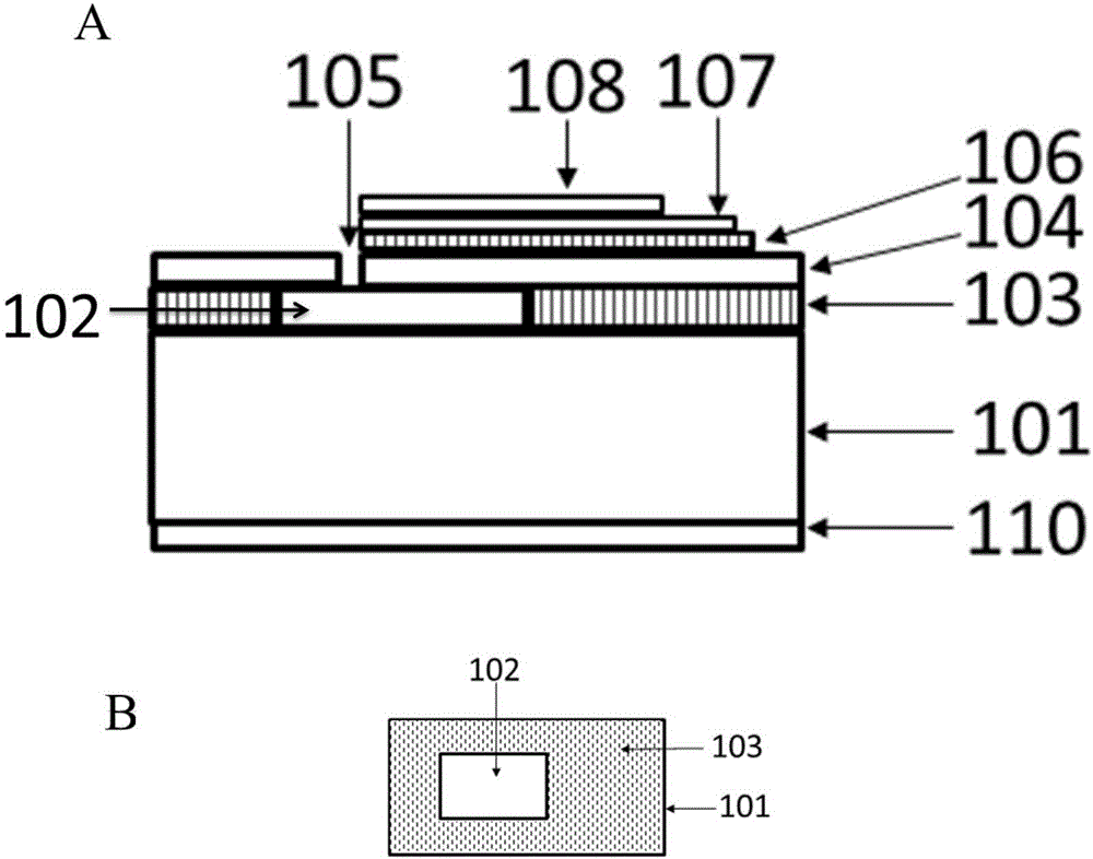 Surface plasmon electro-excitation and electrical modulation integrated device and manufacturing method thereof