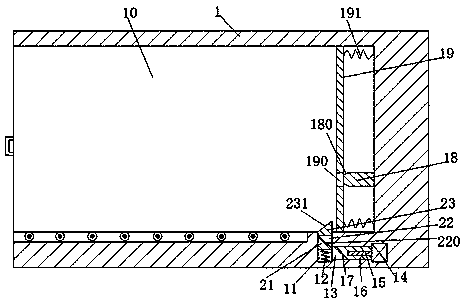 Electric meter box device with characteristic of convenience replacement