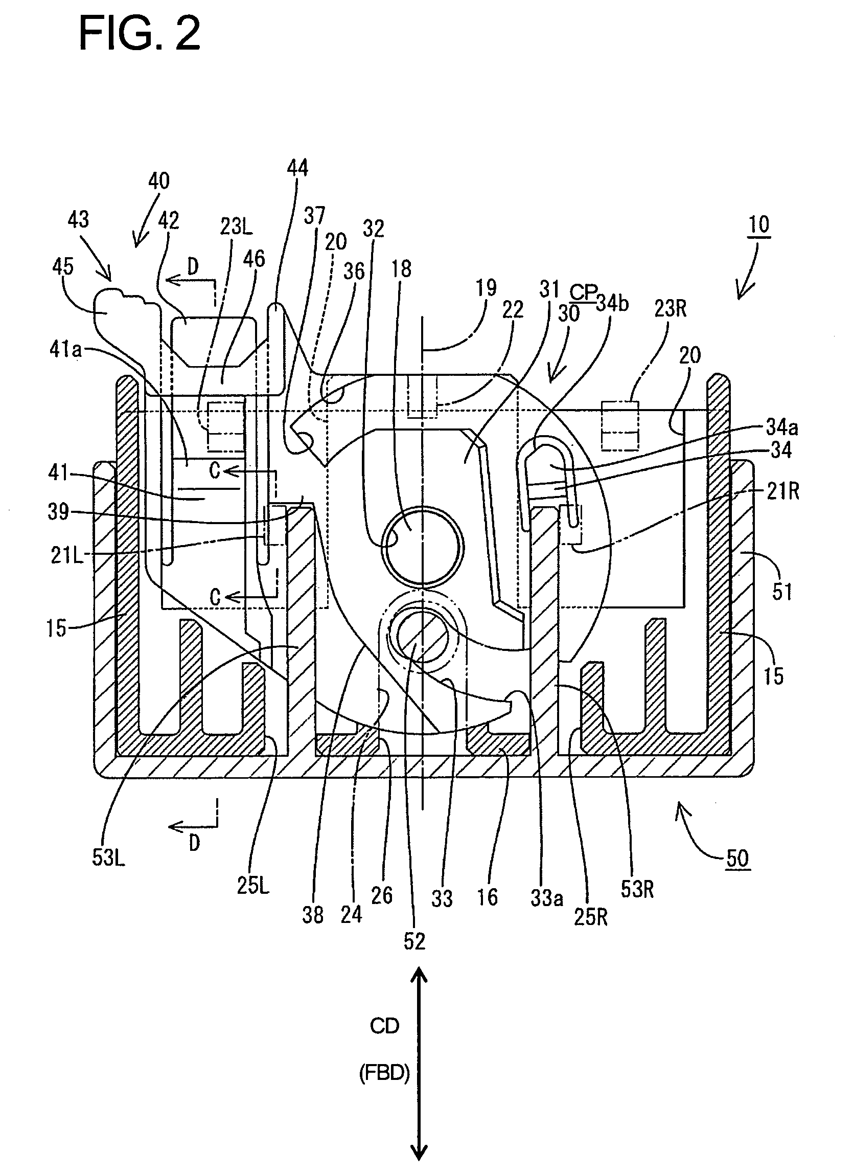 Lever-type connector and lever-type connector assembly