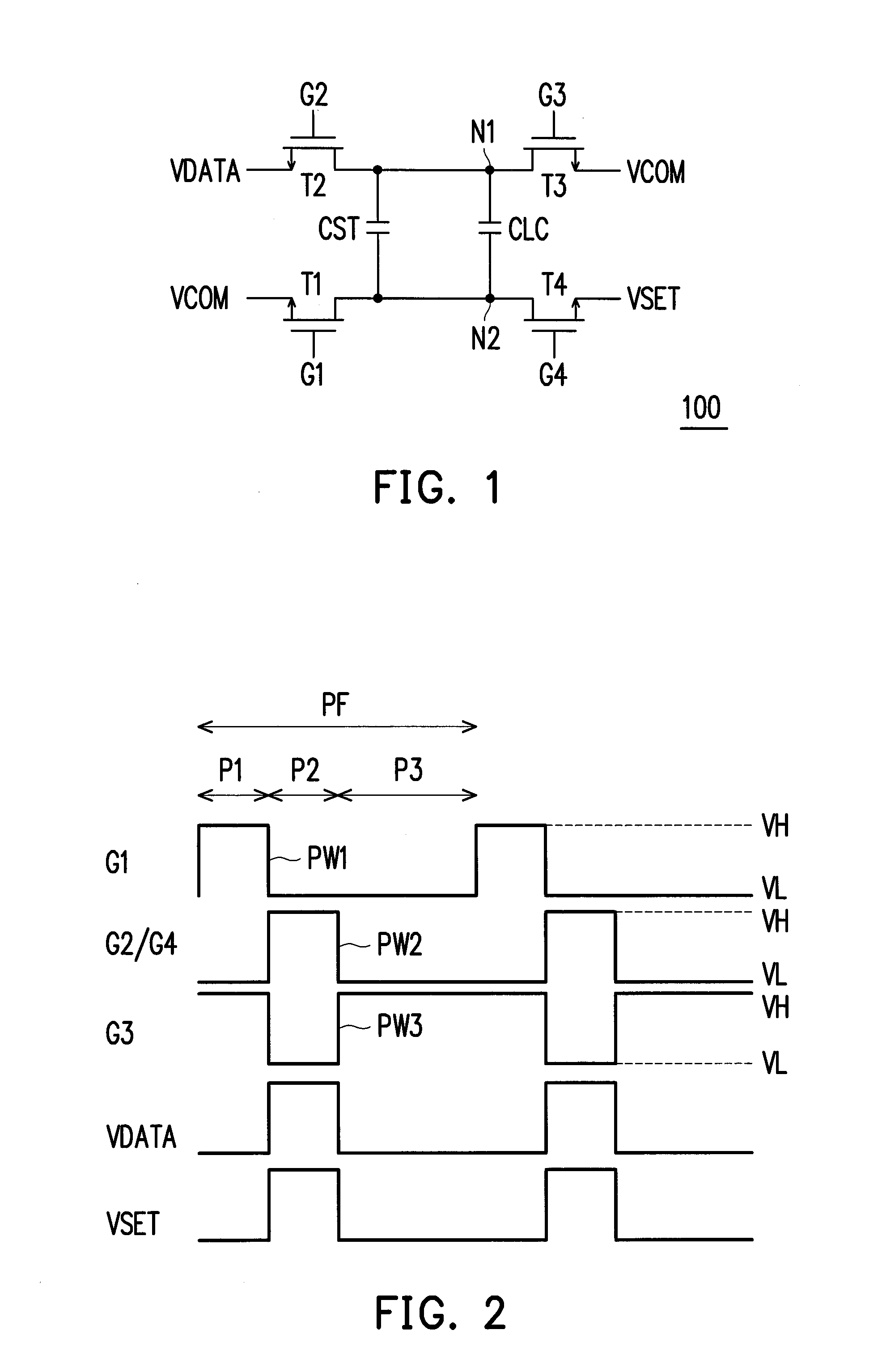 Liquid crystal pixel circuit of liquid crystal display panel and driving method thereof