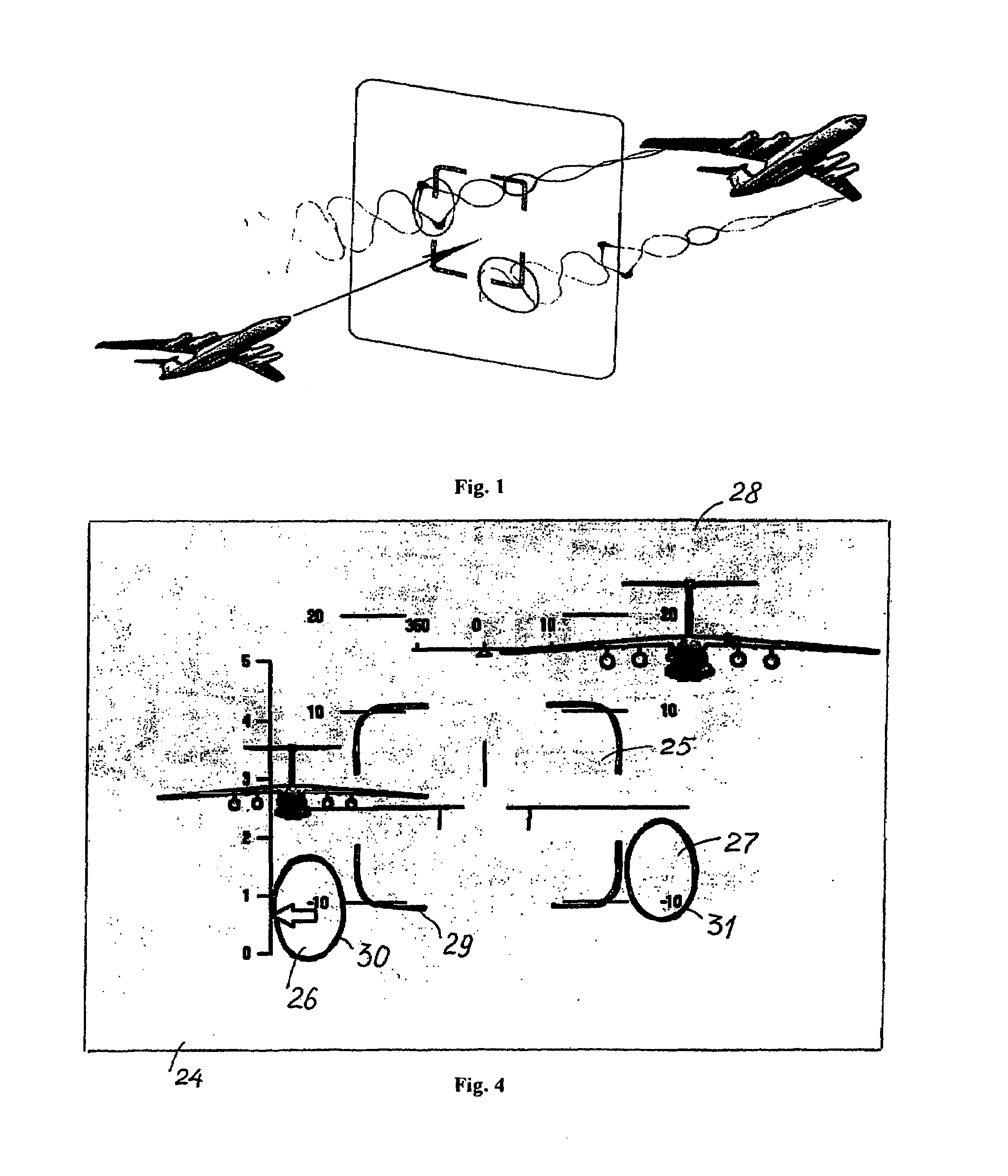 Method and system for preventing an aircraft from penetrating into a dangerous trailing vortex area of a vortex generator